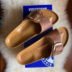 Birkenstock Big Buckle Madrid leather